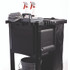 RUBBERMAID COMMERCIAL PROD. 1861443 Cleaning Cart Locking Door Kit, Black