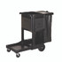RUBBERMAID COMMERCIAL PROD. 1861443 Cleaning Cart Locking Door Kit, Black