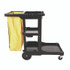RUBBERMAID COMMERCIAL PROD. 1861443 Cleaning Cart Locking Door Kit, Black