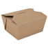 SOUTHERN CHAMPION TRAY SCT® 0761 ChampPak Retro Carryout Boxes, #1, 4.38 x 3.5 x 2.5, Brown, Paper, 450/Carton