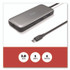 STAPLES BRANDS GROUP TECH ST62383 USB 3.0 Hubs, 8-Port, Gray