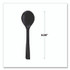 ECO-PRODUCTS,INC. EP-S114 100% Recycled Content Cutlery, Soup Spoon, Plastic, Black, 50/Pack, 20 Packs/Carton