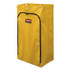 RUBBERMAID COMMERCIAL PROD. 1966720 Zippered Vinyl Cleaning Cart Bag for Rubbermaid Commercial FG6173-88, 24 gal, 6.5" x 9.13" x 17.25", Black, 4/Carton