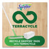 PROCTER & GAMBLE Swiffer® 75725 Sweeper Mop, 10 x 4.8 White, Cloth Head, 46" Green/Silver Aluminum/Plastic Handle, 6/Carton
