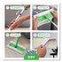 PROCTER & GAMBLE Swiffer® 75725 Sweeper Mop, 10 x 4.8 White, Cloth Head, 46" Green/Silver Aluminum/Plastic Handle, 6/Carton