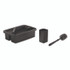 SUNCAST CORPORATION Commercial® HKCTBKIT Toilet Brush Caddy Kit, 8" Handle, Black
