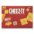 COCA-COLA 60004171 Soda Mini Variety and Cheez-It Combo Pack, (30) 7.5 oz Cans Assorted Flavors, (45) 1.5 oz Pouch Original Cheez-It/Bundle