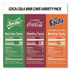 COCA-COLA 60004171 Soda Mini Variety and Cheez-It Combo Pack, (30) 7.5 oz Cans Assorted Flavors, (45) 1.5 oz Pouch Original Cheez-It/Bundle