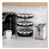 EMS MIND READER LLC PODSUS45BLK Anchor Collection 3-Tier Single Serve Pod Carousel Countertop Organizer, 9.5 x 9.5 x 11.75, Black