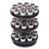 EMS MIND READER LLC PODSUS45BLK Anchor Collection 3-Tier Single Serve Pod Carousel Countertop Organizer, 9.5 x 9.5 x 11.75, Black