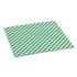 BAGCRAFT 057950 Grease-Resistant Paper Wraps and Liners, 12 x 12, Green Check, 1,000/Box, 5 Boxes/Carton