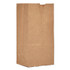 ROSS & WALLACE PAPER PRODUCTS, INC. General GK1 Grocery Paper Bags, 1# Size, 30# Basis Weight, 3.5" x 2.38" x 6.88", Kraft, 8,000/Bundle