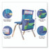 TEACHER CREATED RESOURCES TCR20970 Chair Pocket, 15.5 x 18, Canvas, Blue/Teal/Lime