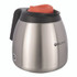 BUNN-O-MATIC THERMORN Decaf Thermal Carafe, 64 oz, Stainless Steel/Black/Orange