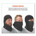 TENACIOUS HOLDINGS, INC. ergodyne® 16823 N-Ferno 6823 Hinged Balaclava Face Mask, Fleece, One Size Fits Most, Black