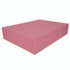 SOUTHERN CHAMPION TRAY SCT® 0897 Pink One-Piece Non-Window Bakery Box, 20 x 14.5 x 4, Pink, Paper, 50/Carton