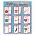 CARSON-DELLOSA EDUCATION 0769647197 First Words Flash Cards, Grades Pre-K to 1, 3.25" x 5.25", Assorted Colors, 54 Cards