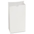 BAGCRAFT 300294 SOS Bakery Bag Dubl Wax, 5" x 3.13" x 9.69", White, 1,000/Carton