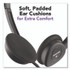 MAXELL CORP. OF AMERICA 199845 HP100 Headphone with Mic, Black