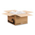 BOARDWALK 16X16LNAPW Linen-Feel Flat Napkins, 1-Ply, 16 x 16, White, 1,000/Carton
