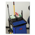RUBBERMAID COMMERCIAL PROD. 1966883 Vinyl Cleaning Cart Bag for Rubbermaid Commercial High-Capacity Cleaning Carts, 34 gal, 10.5" x 17.5" x 33", Blue