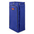 RUBBERMAID COMMERCIAL PROD. 1966883 Vinyl Cleaning Cart Bag for Rubbermaid Commercial High-Capacity Cleaning Carts, 34 gal, 10.5" x 17.5" x 33", Blue