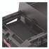SUNCAST CORPORATION Commercial® HKCBAG03D 3-Sided Hanging Bag with Shelves for Suncast Commercial HKC1000/HKC2000 Housekeeping Carts, 25.4 gal, 15.7 x 12.4 x 30, Black