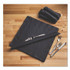 HOFFMASTER 125070 Airlaid Flat Pack Napkins, 16 x 16, Black, 500/Carton