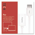 STAPLES BRANDS GROUP TECH ST62362 DisplayPort to HDMI Audio/Video Adapter, 6", White