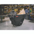 RUBBERMAID COMMERCIAL PROD. 9T16 BLA 1 cu yd Structural Foam Tilt Truck, Heavy Duty, 2,100 lb Capacity, Black