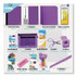 MIX N MORE enday 1316 Back to School Supplies Kit for Grades K-5, Purple