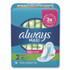 PROCTER & GAMBLE Always® 03368 Maxi Long Super Daytime Pad with Wings, Size 2, Super Absorbency, 18/Pack, 8 Packs/Carton