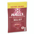MONDELEZ INTERNATIONAL HALLS 22002530 Relief Cough Drops - Value Size, Cherry, 200/Pack