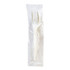 BOARDWALK FORKMWPPIW Mediumweight Wrapped Polypropylene Cutlery, Fork, 5.51", Plastic, White, 1,000/Carton