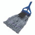 CFS BRANDS Carlisle 369418S14 Medium Blue Looped-End Mop, Cotton, 36 x 6 x 3, Blue