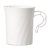WNA, INC. CWM8192W Classicware Plastic Mugs, 8 oz, White, 8/Pack, 24 Packs/Carton
