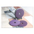 3M/COMMERCIAL TAPE DIV. Scotch-Brite™ 47951 Diamond Floor Pads, 17" Diameter, Purple, 5/Carton