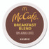 KEURIG DR PEPPER McCafe® 7468CT Breakfast Blend K-Cup, 24/Box, 4 Boxes/Carton