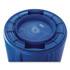 RUBBERMAID COMMERCIAL PROD. 1779699CT Brute Container, 10 gal, Plastic, Blue