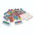 JUNIOR LEARNING Inc® 654 Rainbow Phonics Tiles, Grades K to 2, 104 Pieces
