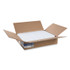 AMERCAREROYAL W1216S Embossed Scalloped Edges Traymats, 12.75 x 16.5, White, 1,000/Carton