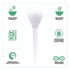 ECO-PRODUCTS,INC. EP-S014 Plantware Compostable Soup Spoon, Heavyweight, Plastic, White, 50/Pack, 20 Packs/Carton