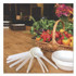 ECO-PRODUCTS,INC. EP-S014 Plantware Compostable Soup Spoon, Heavyweight, Plastic, White, 50/Pack, 20 Packs/Carton
