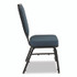 NATIONAL PUBLIC SEATING NPS® 9684BG2 Flex-Back Banquet Chair, Supports Up to 500 lbs, 18.6" Seat Height, Morticia Blue Lagoon Seat/Back, Black Base, 2/Pack