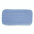 HOSPECO 2504SPHMFP11 Microworks Flat Microfiber Specialty Pad, 11 x 5, Blue, Dozen