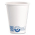 DART SOLO® 378RCPLANET Recycled Content PCF Paper Hot Cups, ProPlanet Seal, 8 oz, White/Blue, 1,000/Carton