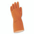 ANSELL LIMITED 208-9CT Alphatech 87-208 Heavyweight Gloves, Large, Orange, 144 Pairs/Carton
