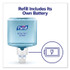 GO-JO INDUSTRIES PURELL® 777702 HEALTHY SOAP Foam Refill, For ES8 Dispensers, Fresh Scent, 1,200 mL, 2/Carton
