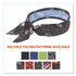 TENACIOUS HOLDINGS, INC. ergodyne® 12569 Chill-Its 6700CT Cooling Bandana PVA Tie Headband, One Size Fits Most, Skulls