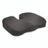 KENSINGTON 55807 Premium Cool-Gel Seat Cushion, 17.5 x 14.5 x 3.1, Black